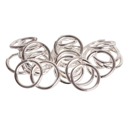 Zart Jump Rings 8mm Pack of 100 Stainless Steel Default Title