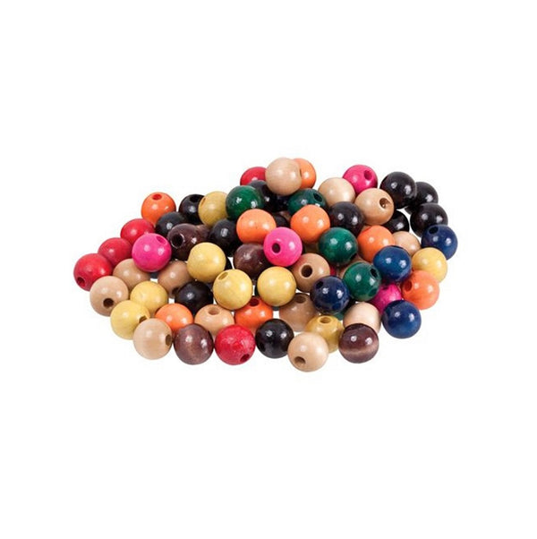 Zart Wooden Beads 12mm - Assorted Colours