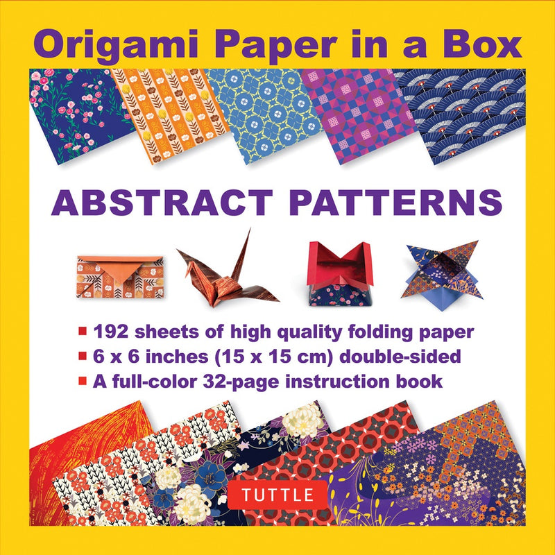 Origami Paper in a Box - Abstract Patterns