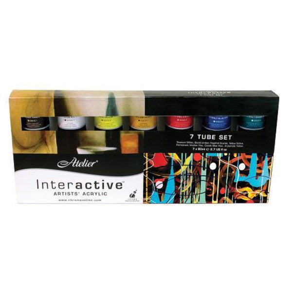 Atelier Interactive Acrylic Set of 7 x 80ml