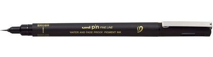 Uni Pin Fine Liner Pen Extra Fine Brush BLACK