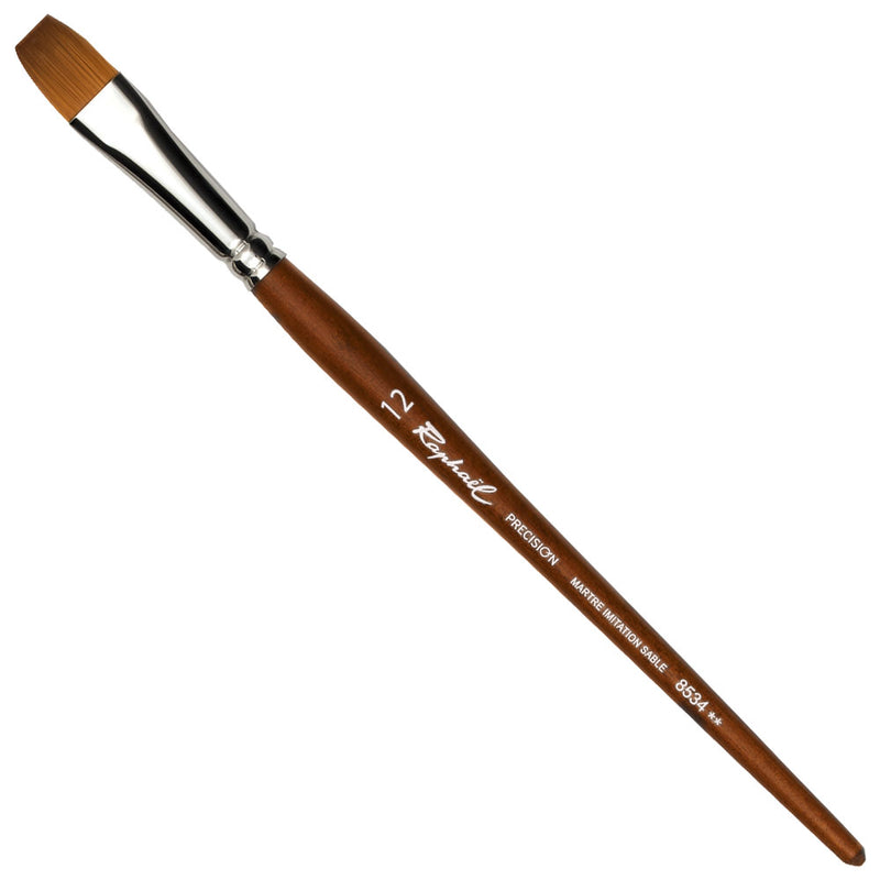 Raphael 8534 Precision Imitation Sable Brush - Flat