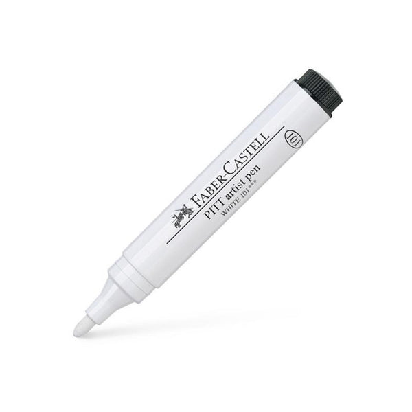 Faber-Castell Pitt Artist Pen Medium Tip 2.5mm - White