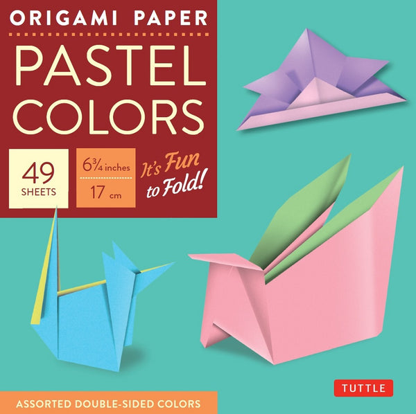 Origami Paper 17 x 17cm - Pastels