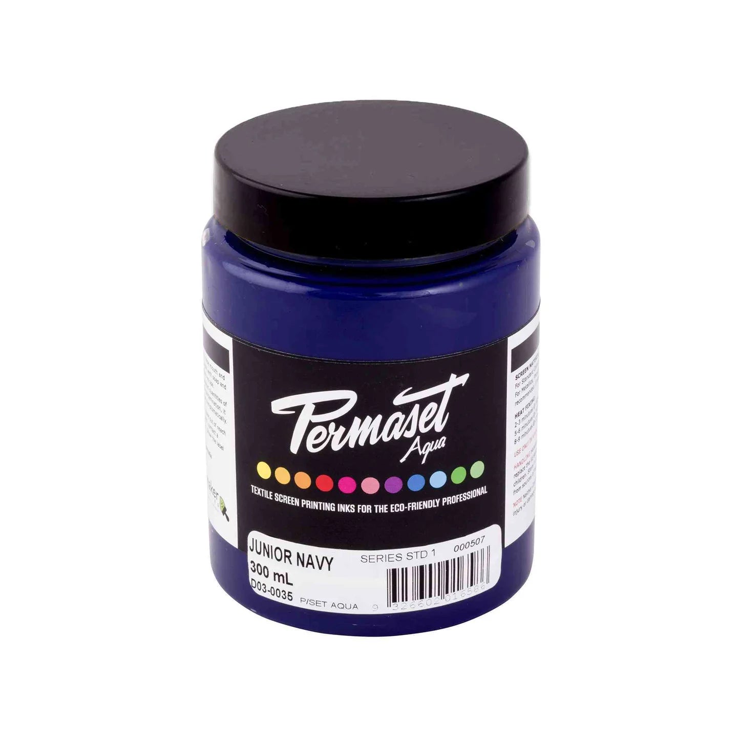 Permaset AQUA Fabric Ink 300ml JUNIOR NAVY